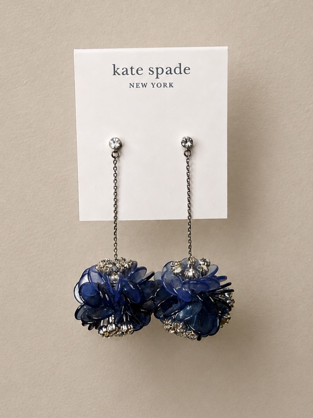 Kate Spade Blooming Bouquet floral cluster drop earrings NWT $88 - Picture 1 of 7